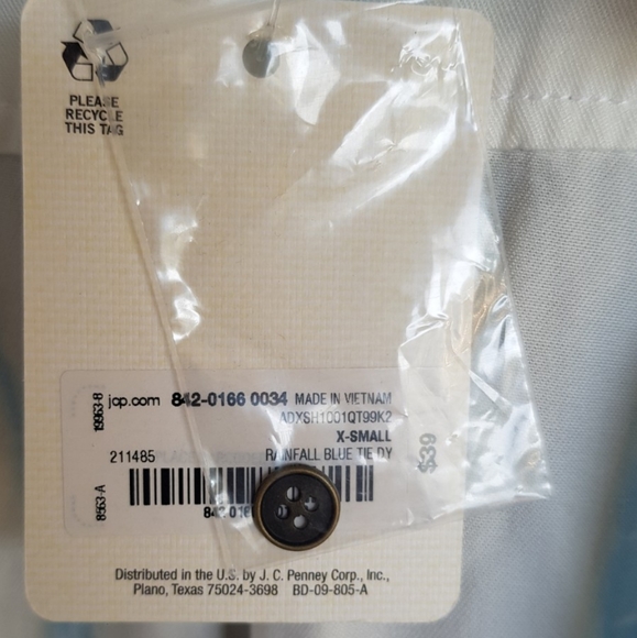 ANA A New Approach Tie Dye Blouse🩵 - Picture 7 of 7